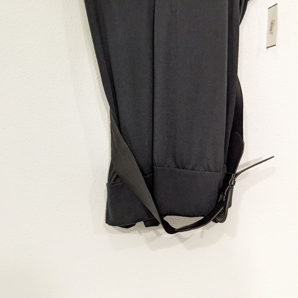 L8ter Black Belted Top, Women's 3x - Picture 5 of 10